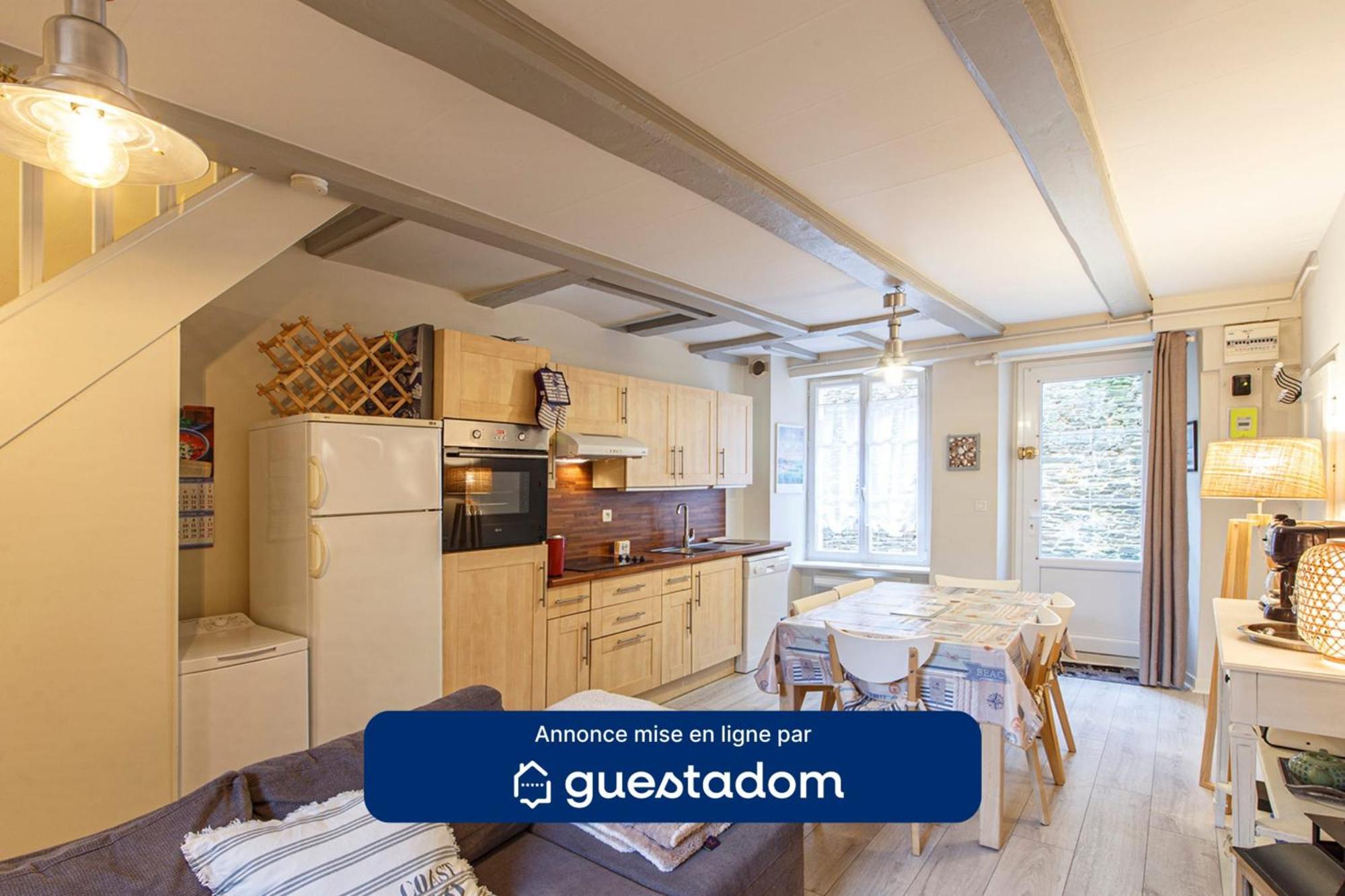 Maison Pecheur - Wifi - 500M Mer Cancale Exteriör bild